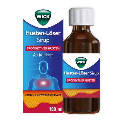 Wick Husten-Löser Sirup mit Honigaroma 200mg/15ml 180 ml von WICK Pharma - Zweigniederlassung der Procter & Gam PZN 18836118